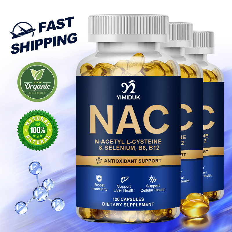 Nac N Acetyl Cysteine - Suplement NAC Glutathione | Selen |
