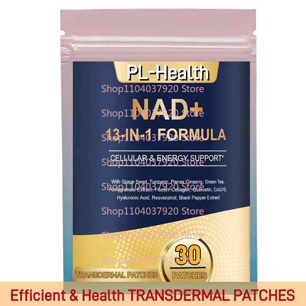 Nac N Acetyl Cysteine - 30 plastrów NAD Transdermal Plasters dla
