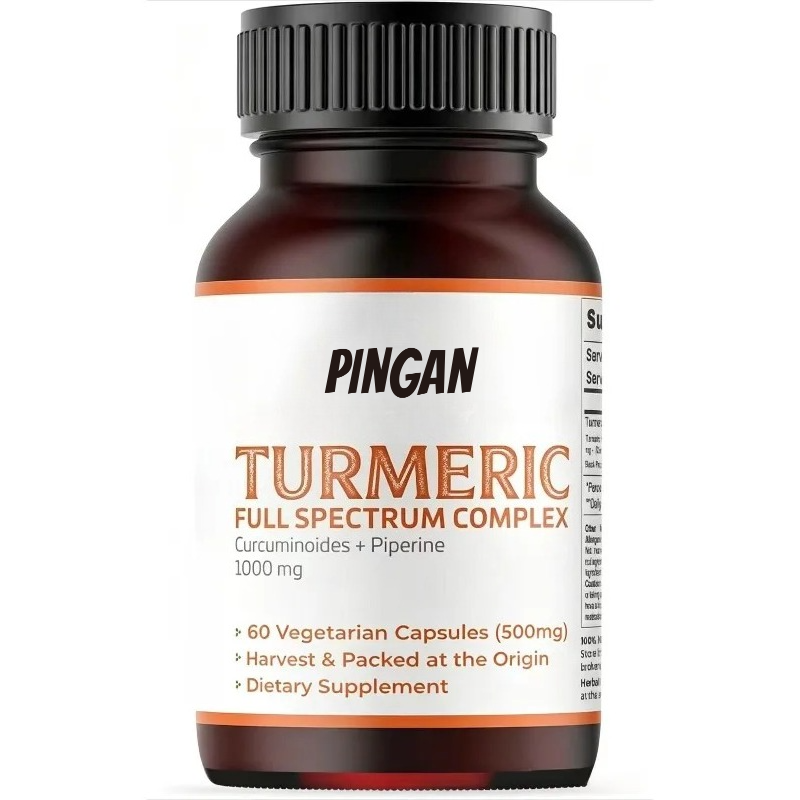 Turmeric Curcumin Capsule - Kapsułki z kurkumą 1000mg zawierające 95%