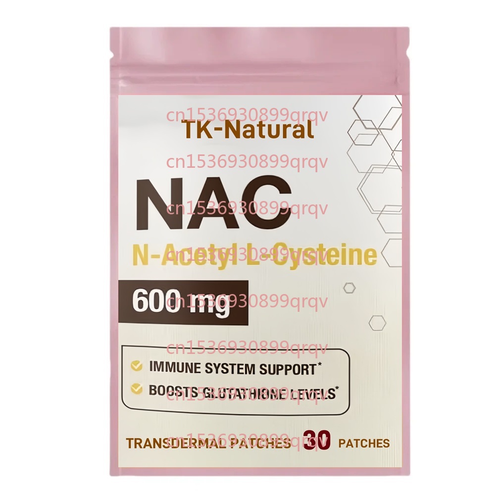 Nac N Acetyl Cysteine - 30 plastry N-asetyl-L-ceptyna (NAC) Plastry transdermalne