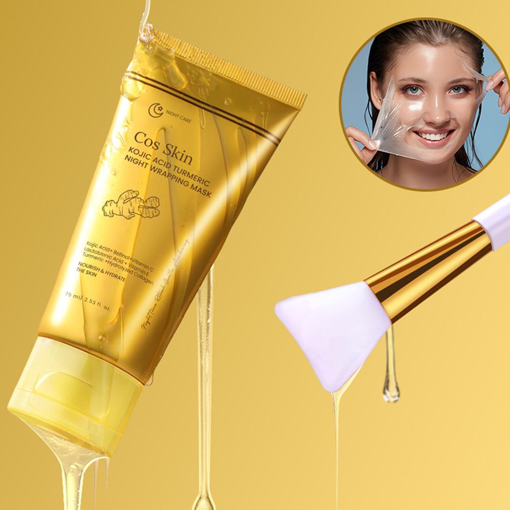 Turmeric Curcumin Capsule - Maska peel-off z kwasem kojowym i