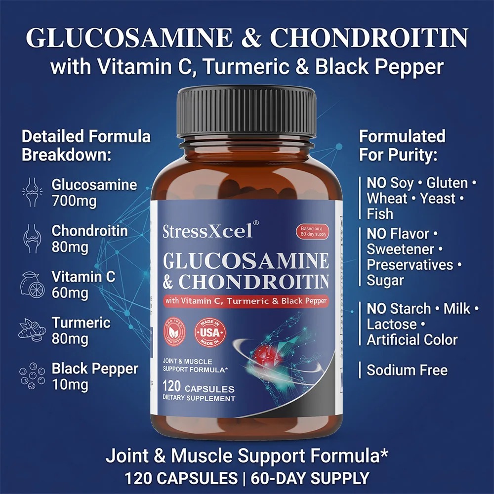 Suplement diety na wspomaganie – Glucosamine Chondroitin Joint recenzja i cena