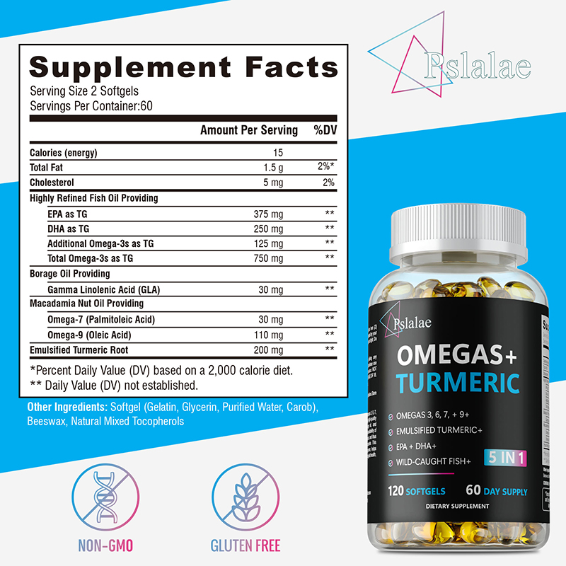 Kapsułki Omega+ z kurkumą - Zw – Turmeric Curcumin Capsule recenzja i cena