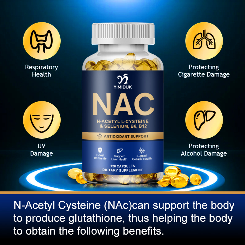 Suplement NAC Glutathione |    – Nac N Acetyl Cysteine recenzja i cena