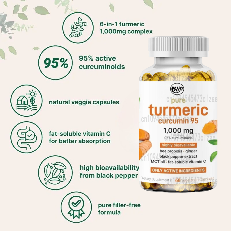 Suplement Kurkuminy Kurkuminyd – Turmeric Curcumin Capsule recenzja i cena