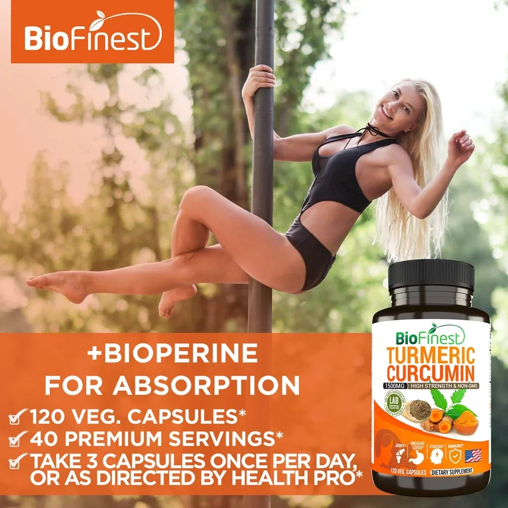 Biofinest Kurkumina 1500 Mg 95 – Turmeric Curcumin Capsule recenzja i cena