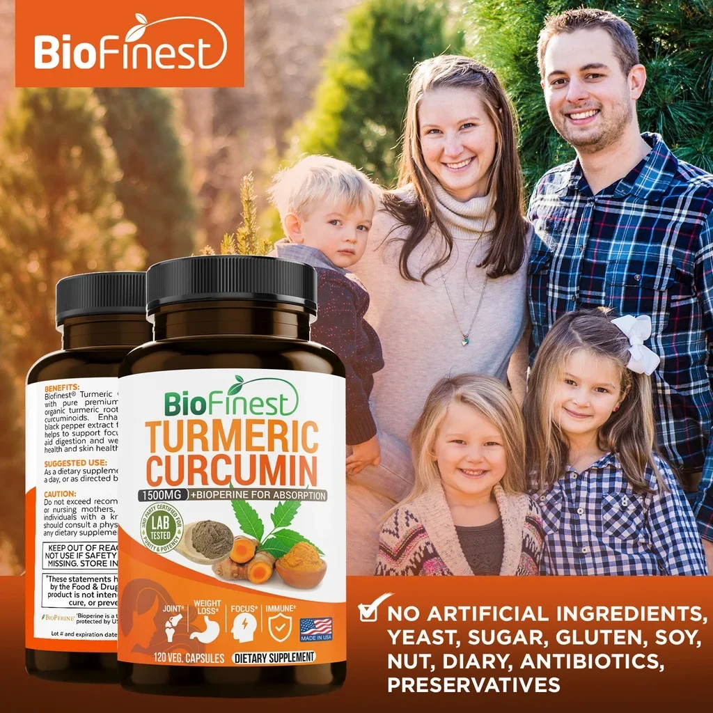 Biofinest Kurkumina 1500 Mg 95 – Turmeric Curcumin Capsule recenzja i cena