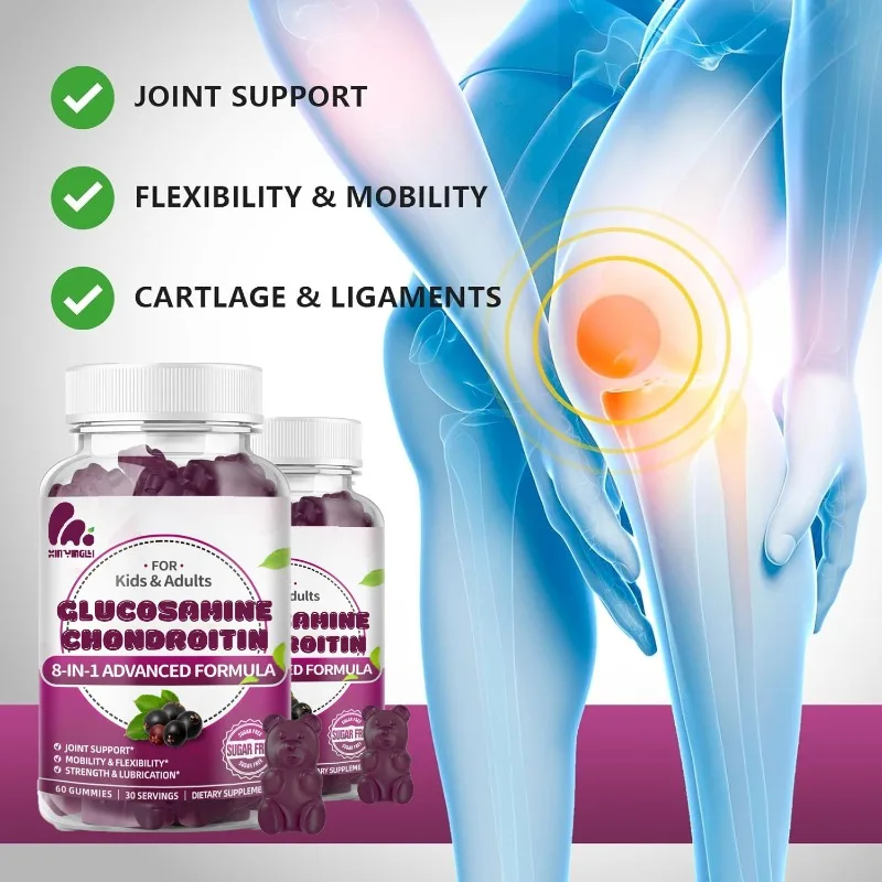 Żelki z glukozaminą i chondroi – Glucosamine Chondroitin Joint recenzja i cena
