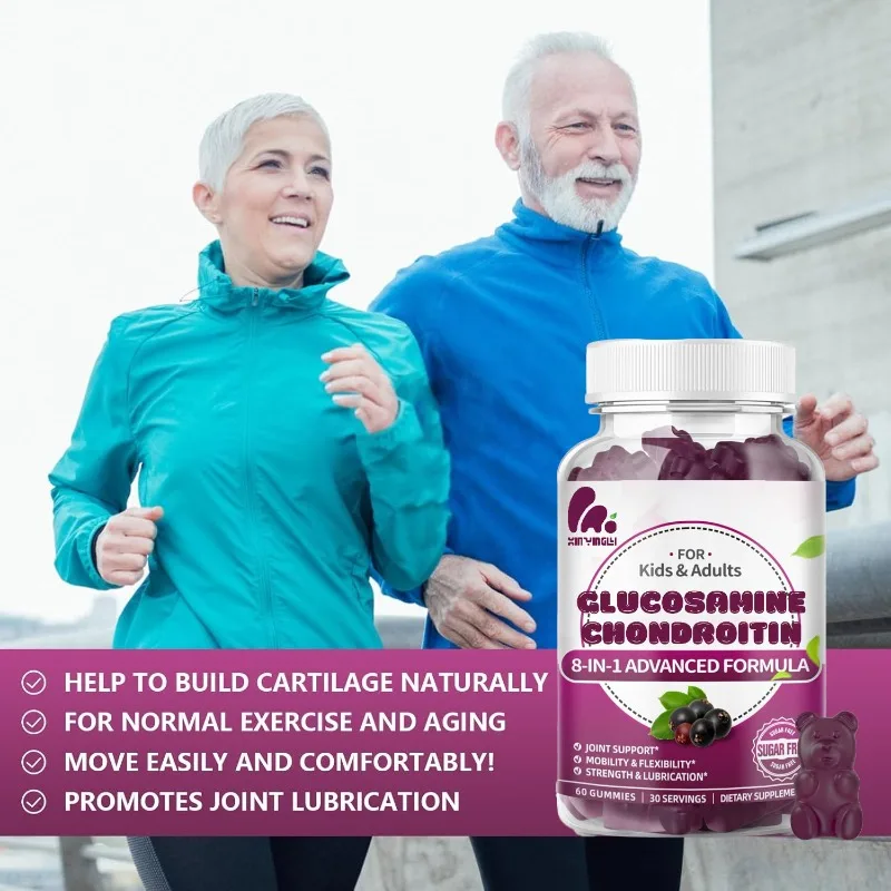Żelki z glukozaminą i chondroi – Glucosamine Chondroitin Joint recenzja i cena