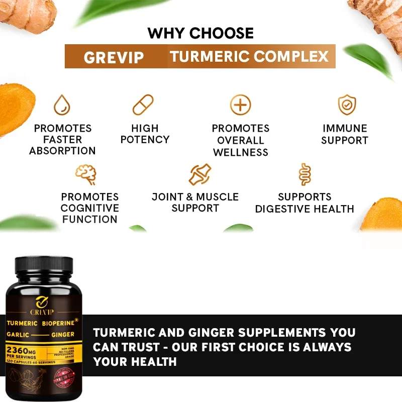 Suplement 4 w 1 Kurkuma i Imbi – Turmeric Curcumin Capsule recenzja i cena