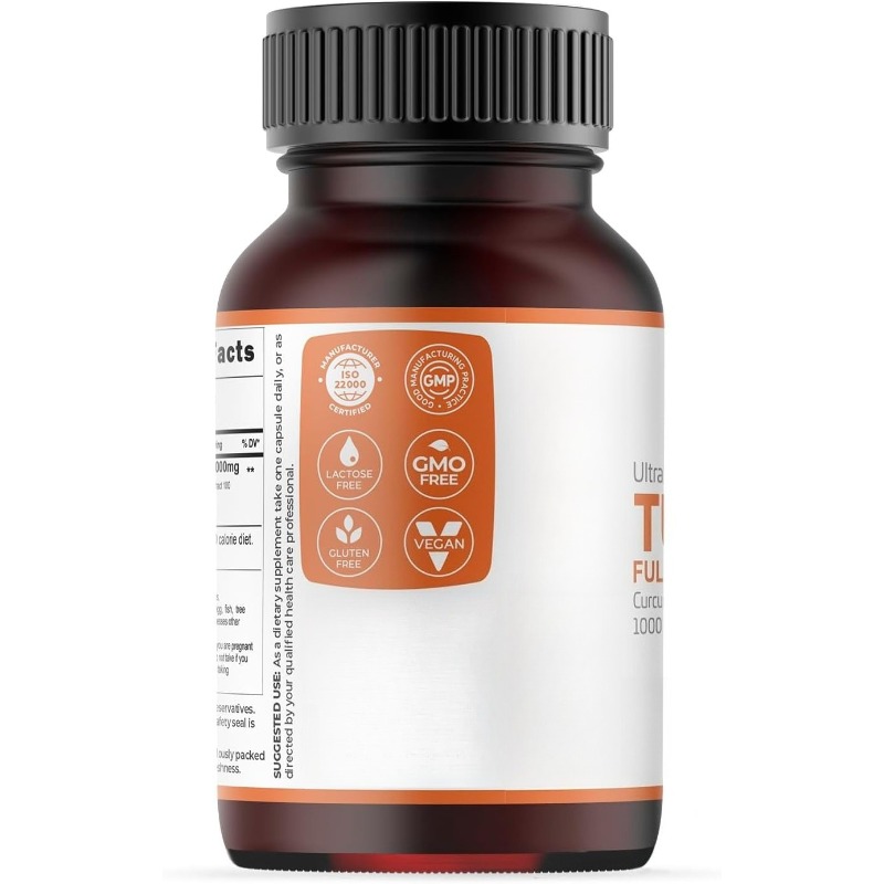Kapsułki z kurkumą 1000mg zawi – Turmeric Curcumin Capsule recenzja i cena