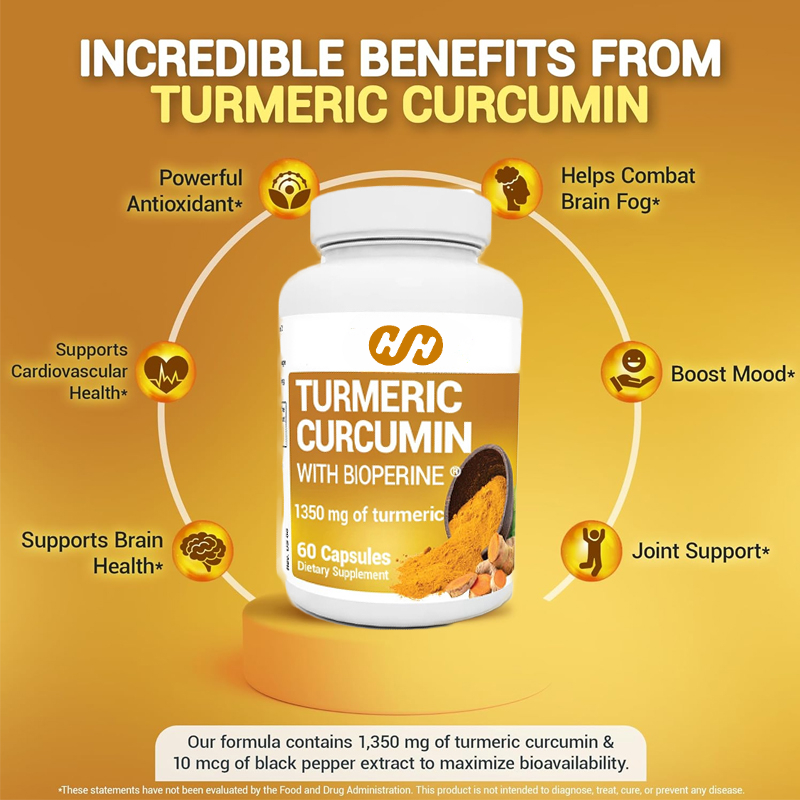 Suplement z kurkumą i czarnym  – Turmeric Curcumin Capsule recenzja i cena