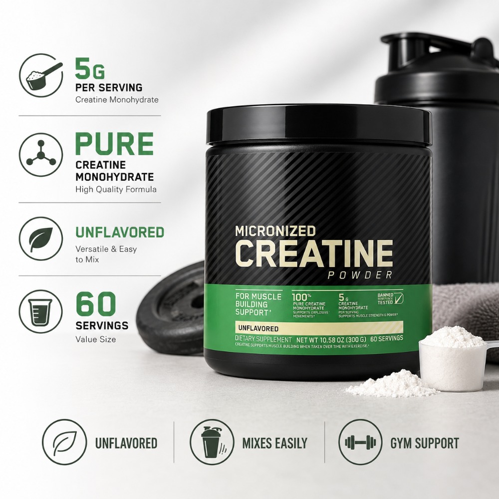 Kreatyna Monohydrat w Proszku  – Nutrition For Fitness recenzja i cena