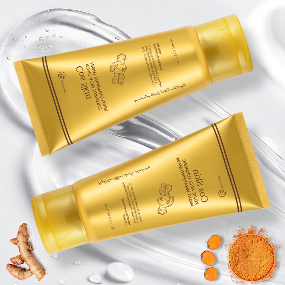 Maska peel-off z kwasem kojowy – Turmeric Curcumin Capsule recenzja i cena