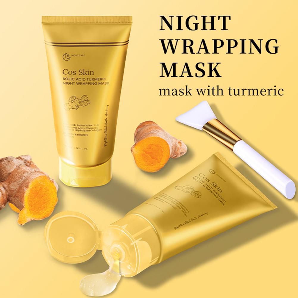Maska peel-off z kwasem kojowy – Turmeric Curcumin Capsule recenzja i cena