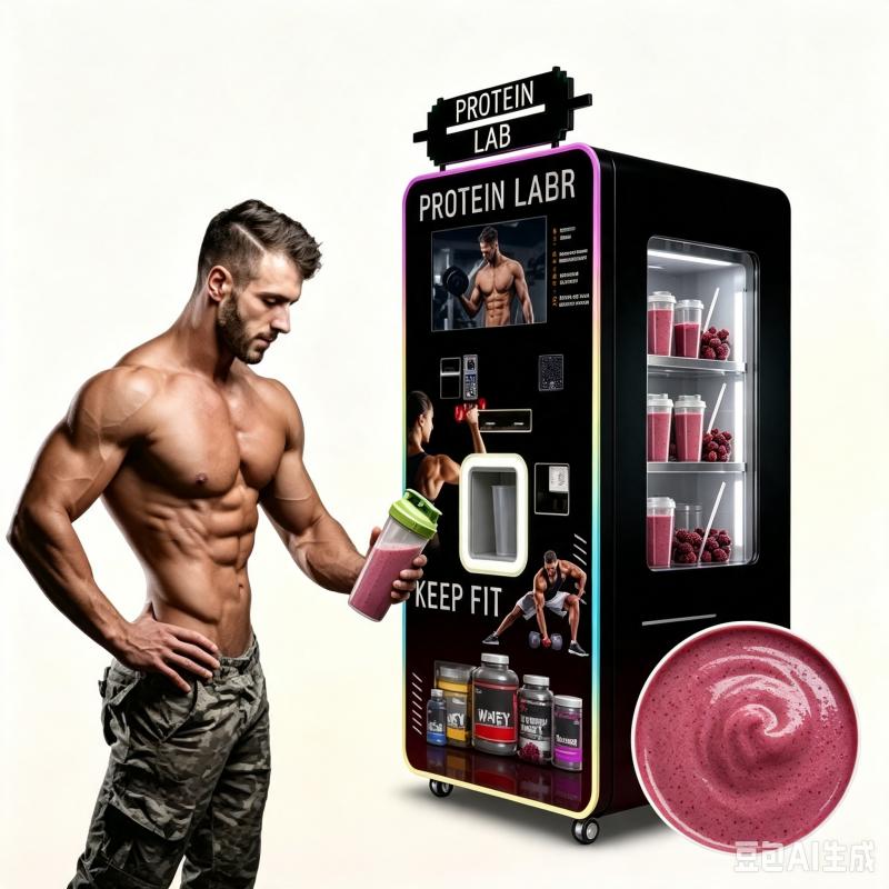 Automat do sprzedawania koktaj – Nutrition Fitness Center recenzja i cena