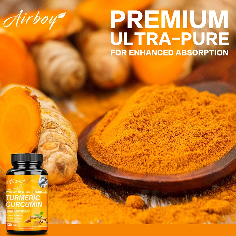 Kapsułki Kurkumy Kurkuminowej  – Turmeric Curcumin Capsule recenzja i cena