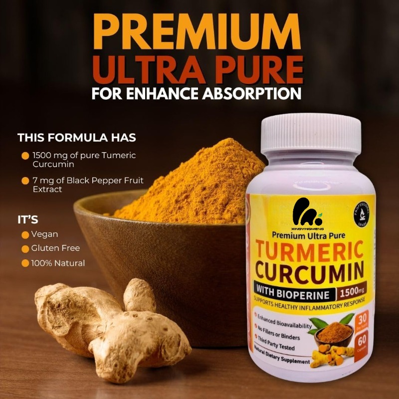 Kurkuma, kurkumina i bioperyna – Turmeric Curcumin Capsule recenzja i cena