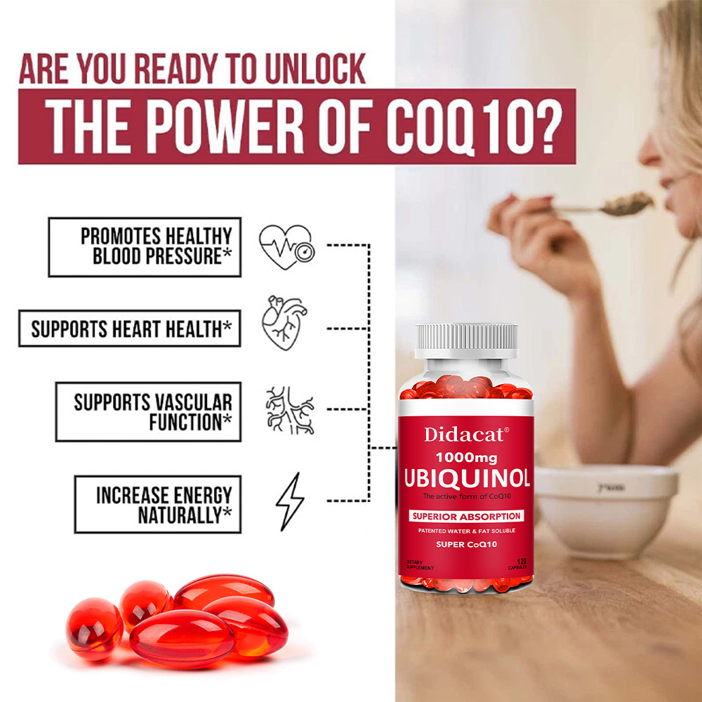 Ubiquinol CoQ10 1000mg w kapsu – Nac N Acetyl Cysteine recenzja i cena
