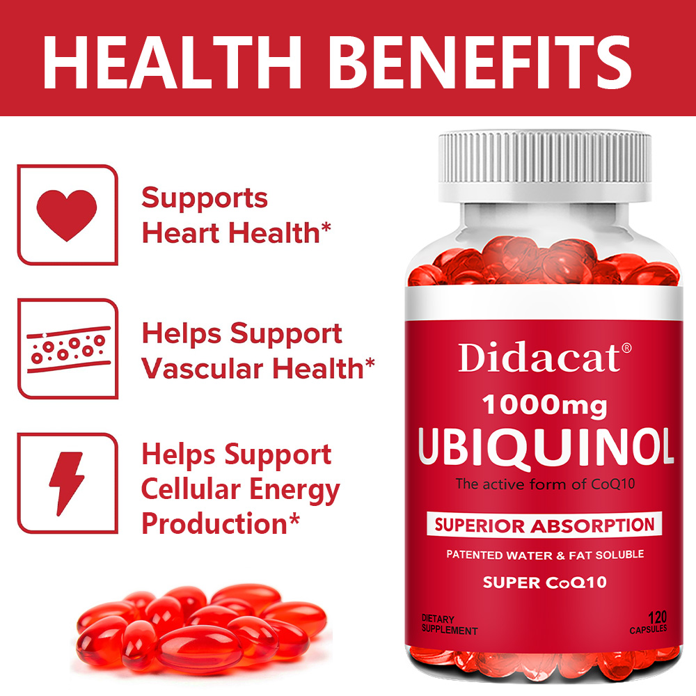 Ubiquinol CoQ10 1000mg w kapsu – Nac N Acetyl Cysteine recenzja i cena