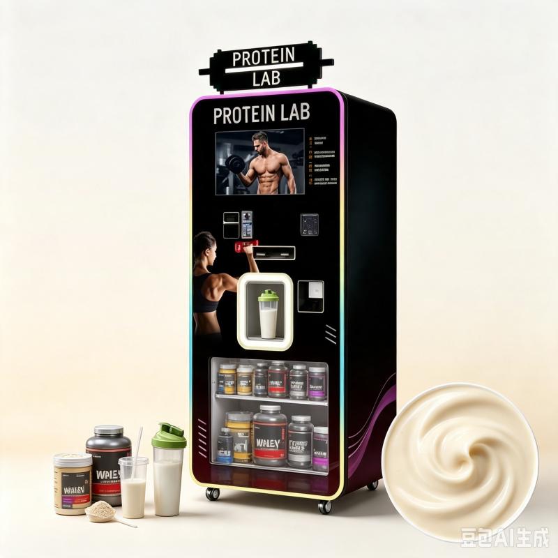 Automatyczny automat do shake' – Nutrition Fitness Center recenzja i cena