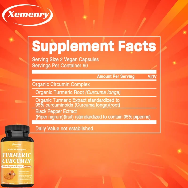 Kurkuma Kurkumin z czarnym pie – Turmeric Curcumin Capsule recenzja i cena