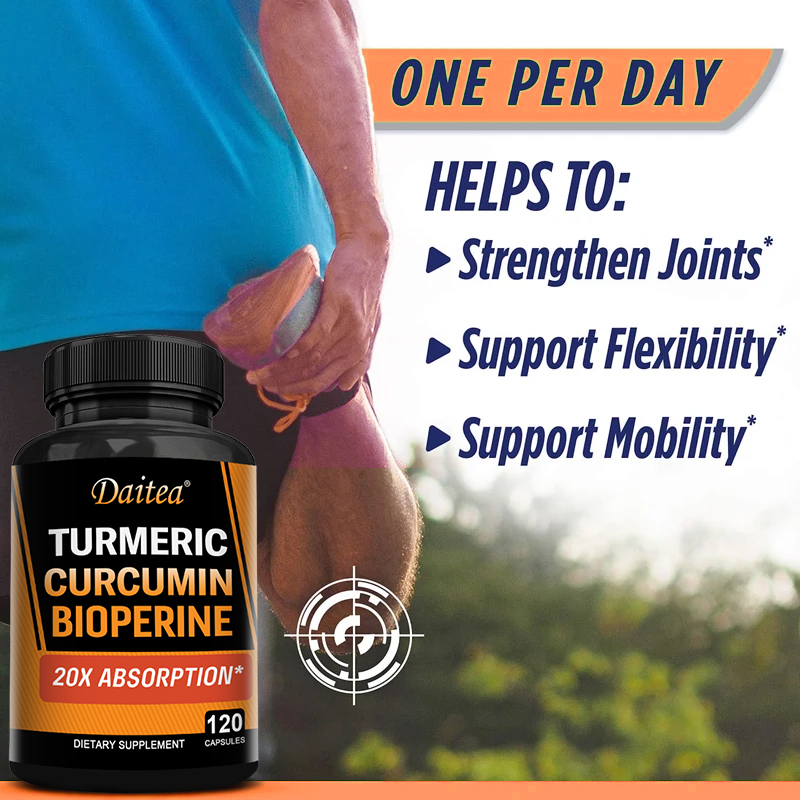 Kurkuma z kurkuminą i BioPerin – Turmeric Curcumin Capsule recenzja i cena