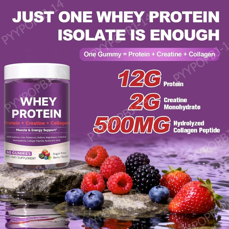 Żelki proteinowe z kreatyną, k – Fitness Nutrition Energy recenzja i cena