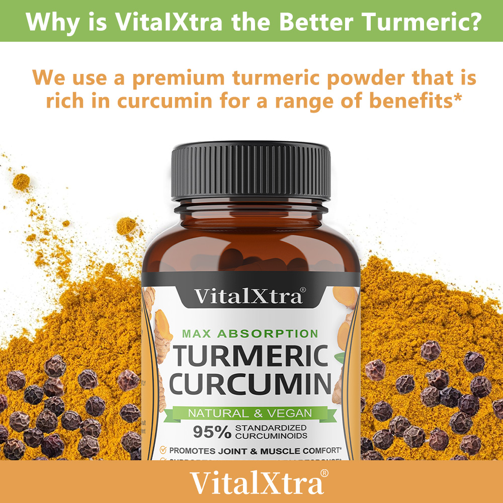 Kurkuma z kurkuminą i czarnym  – Turmeric Curcumin Capsule recenzja i cena