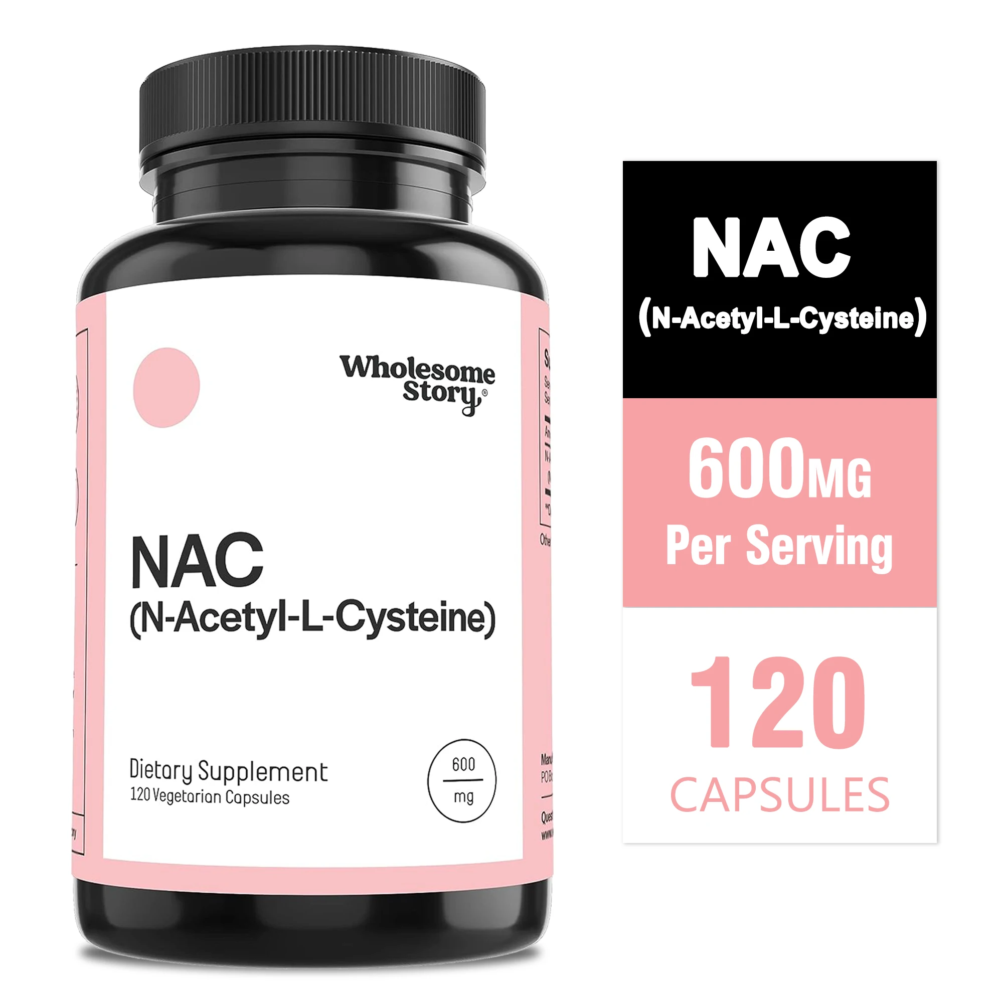 NAC (N-Acetyl L-Cysteine) 600m – Nac N Acetyl Cysteine recenzja i cena