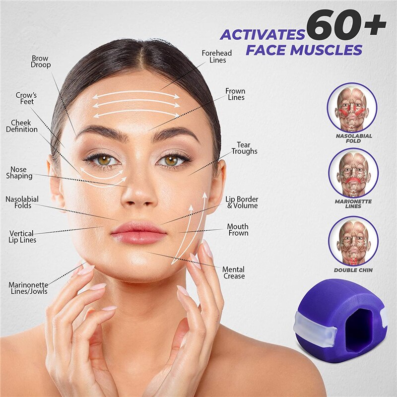 Jawline Exerciser Szczęka do t – Nutrition For Fitness recenzja i cena