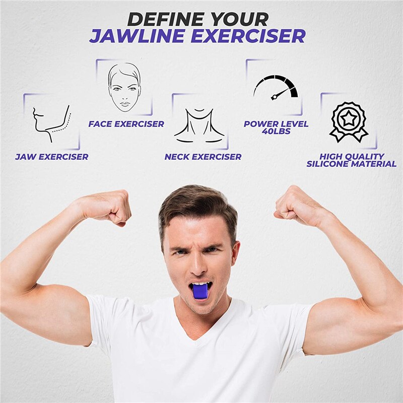 Jawline Exerciser Szczęka do t – Nutrition For Fitness recenzja i cena